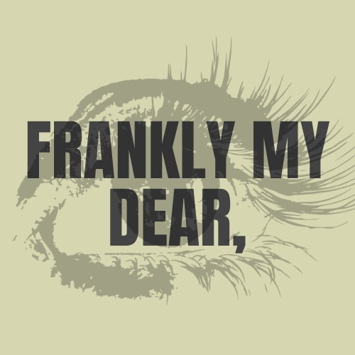 frankly my dear logo